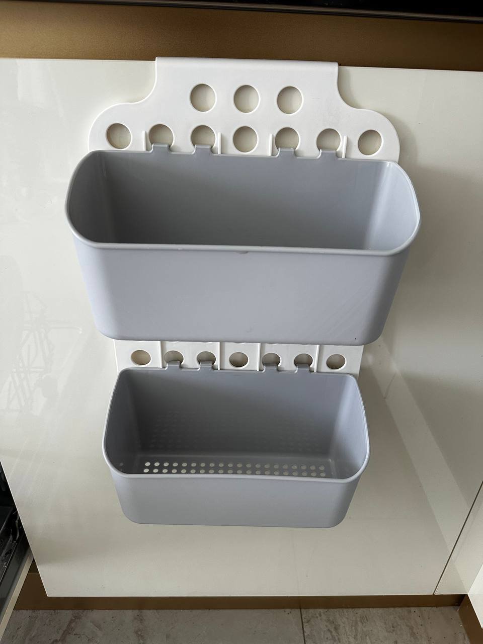 Organizador de pared con 2 cestas para baño/cocina — Alanya, Turquía