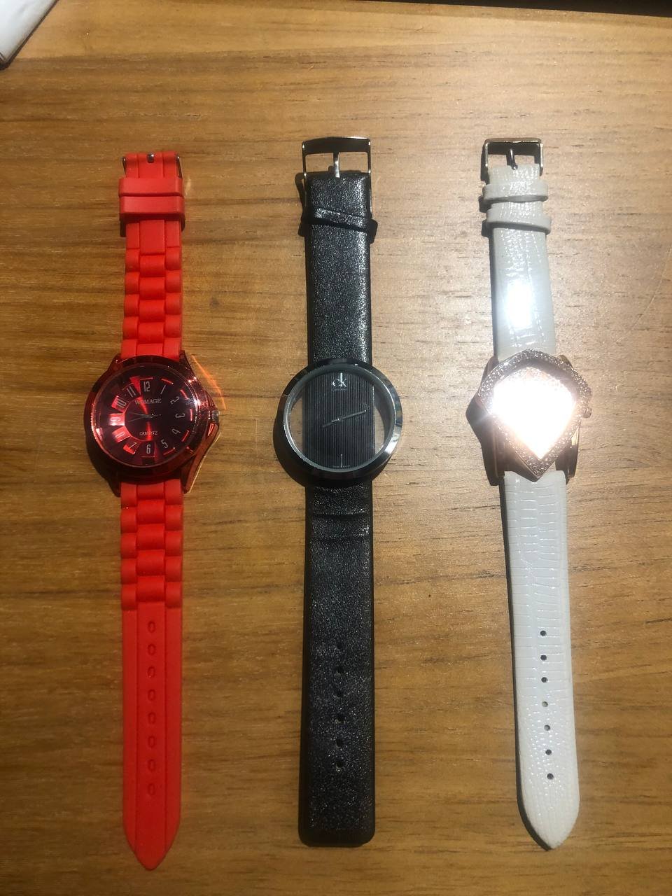 Watches (3 pcs) quartz WOMAGE — new (claimed) — Moscow, Russia