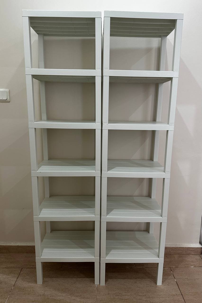 Estantería blanca de 5 estantes 630 TL c/u — Alanya, Turquía