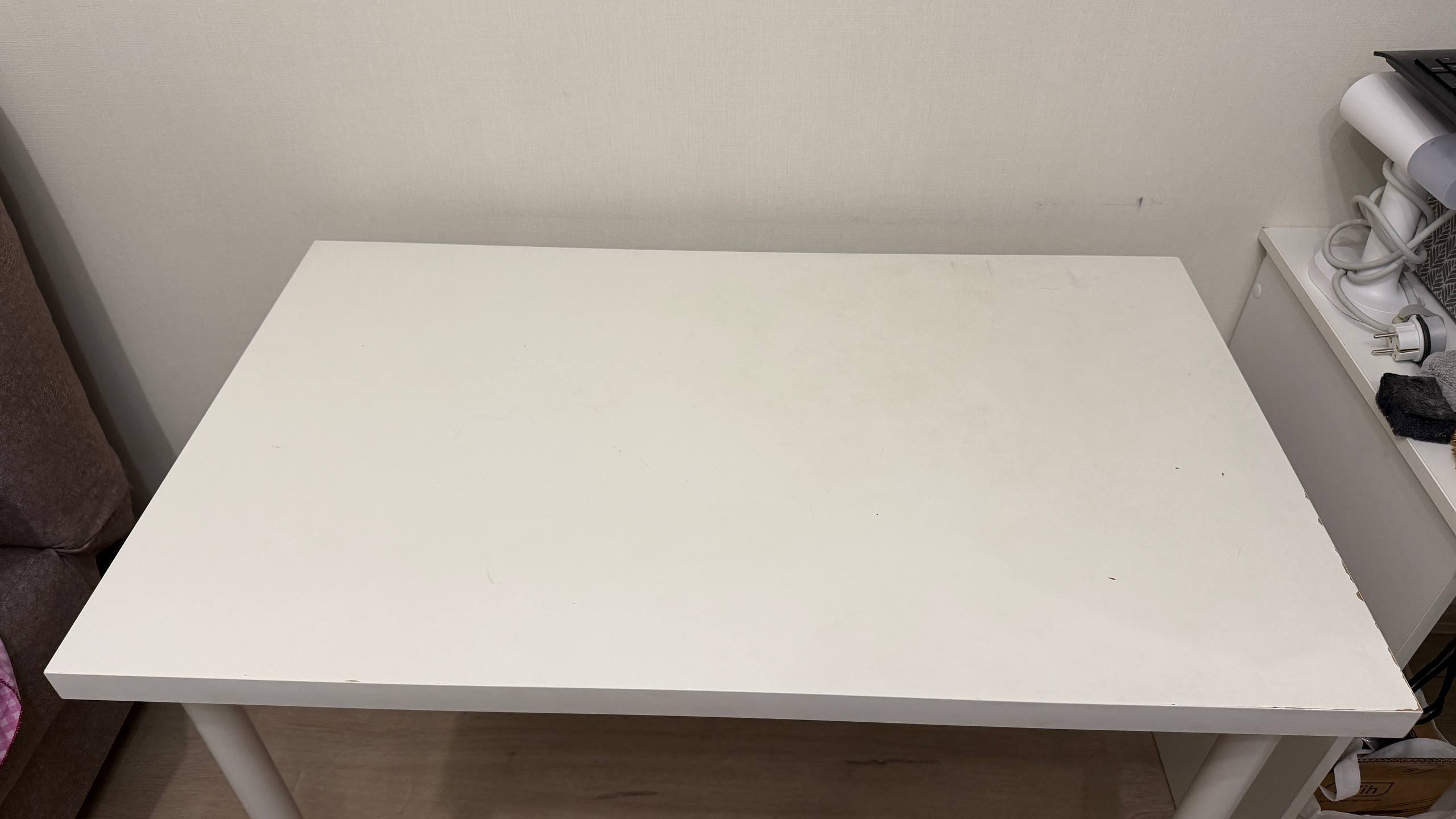 Белый стол IKEA ЛИННМОН 100x60 — good — Санкт-Петербург, Россия