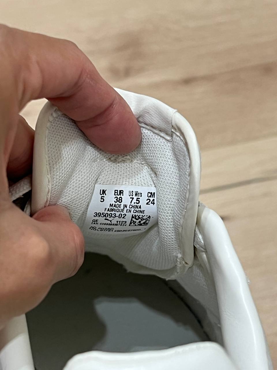 Белые кеды PUMA, размер 38 EU — Москва, Россия Белые кеды PUMA, размер 38 EU — новый — Москва, Россия