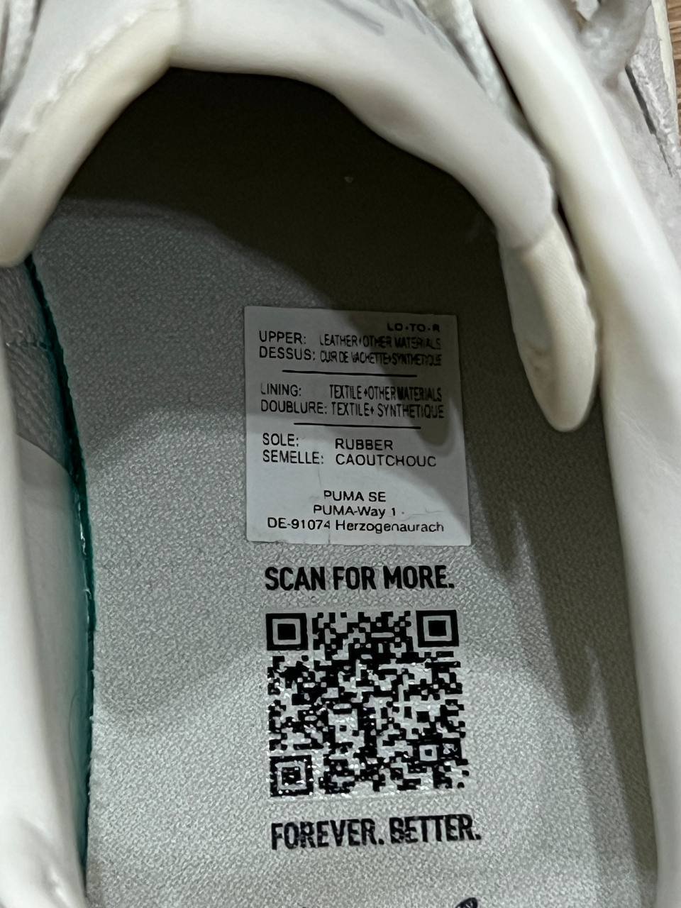 Белые кеды PUMA, размер 38 EU — Москва, Россия Белые кеды PUMA, размер 38 EU — новый — Москва, Россия