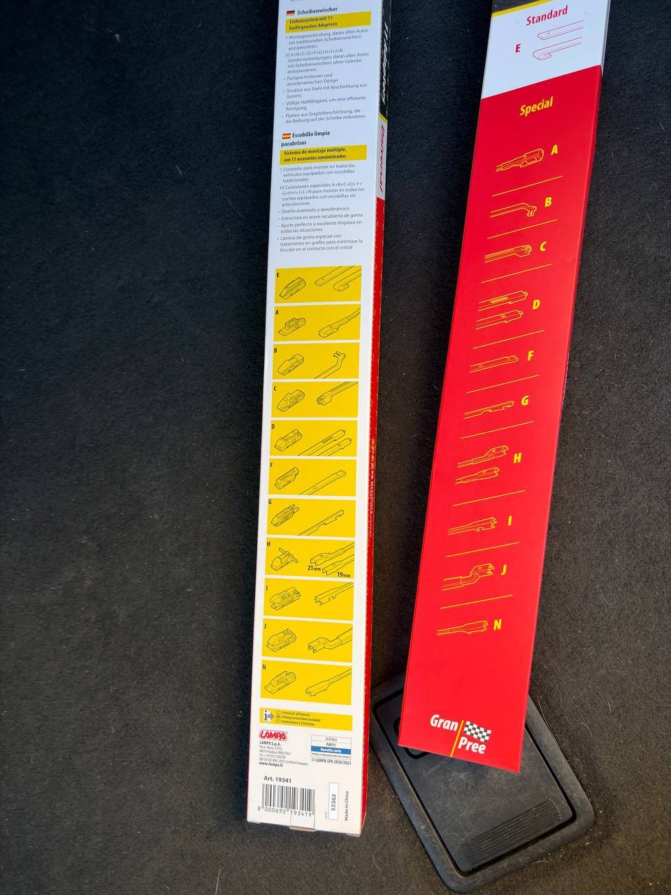 Wiper blades with universal adapters, new — new — Limassol, Cyprus