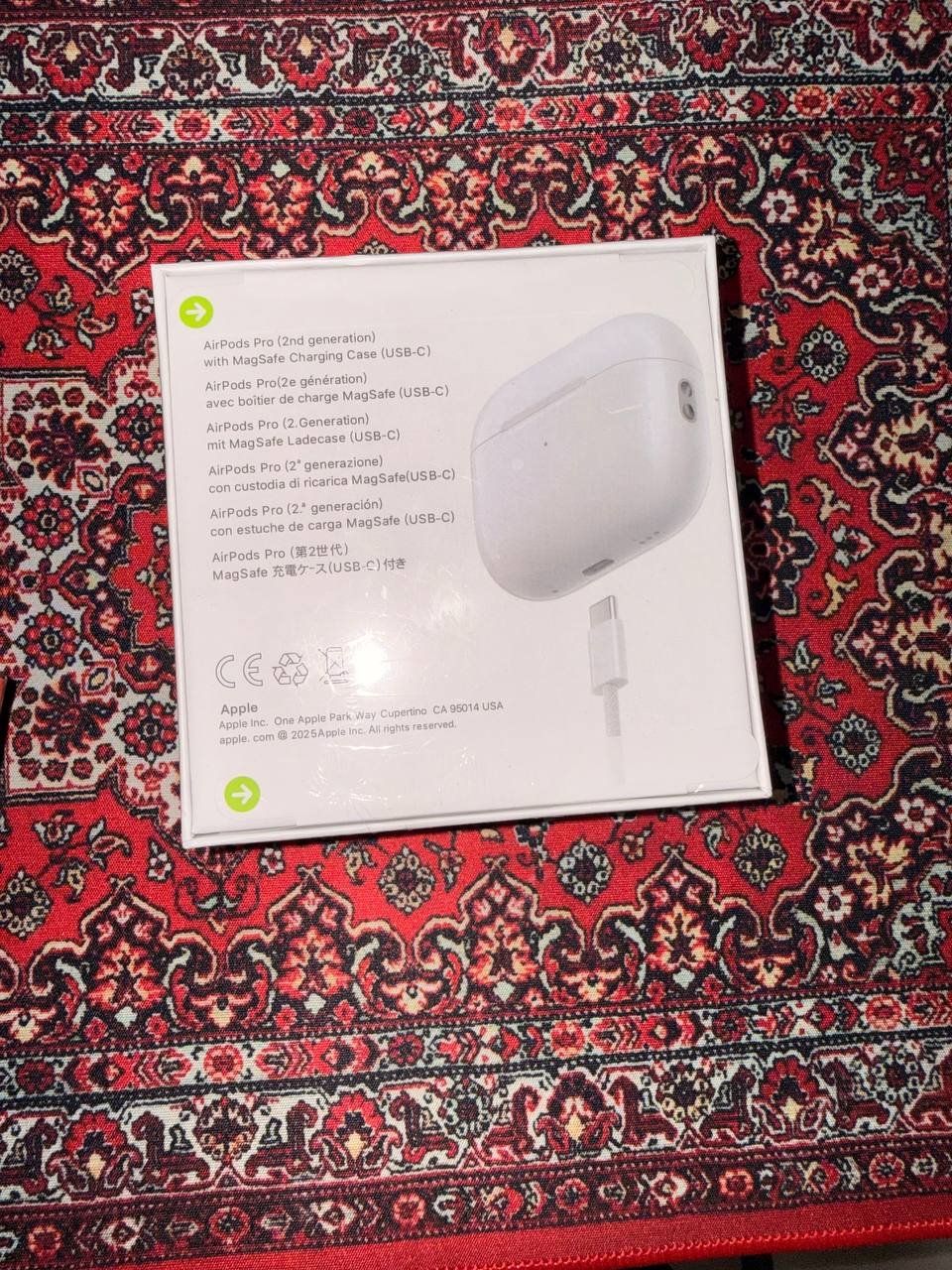 Беспроводные наушники AirPods Pro (ANC) с кейсом, новые — новый — Санкт-Петербург, Россия