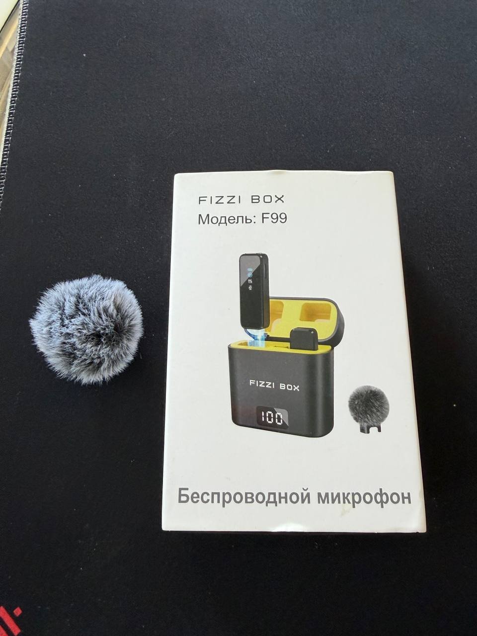 Беспроводной микрофон Fizzi Box F99 750 ₽ — Москва, Россия Беспроводной микрофон Fizzi Box F99 750 ₽ — Москва, Россия