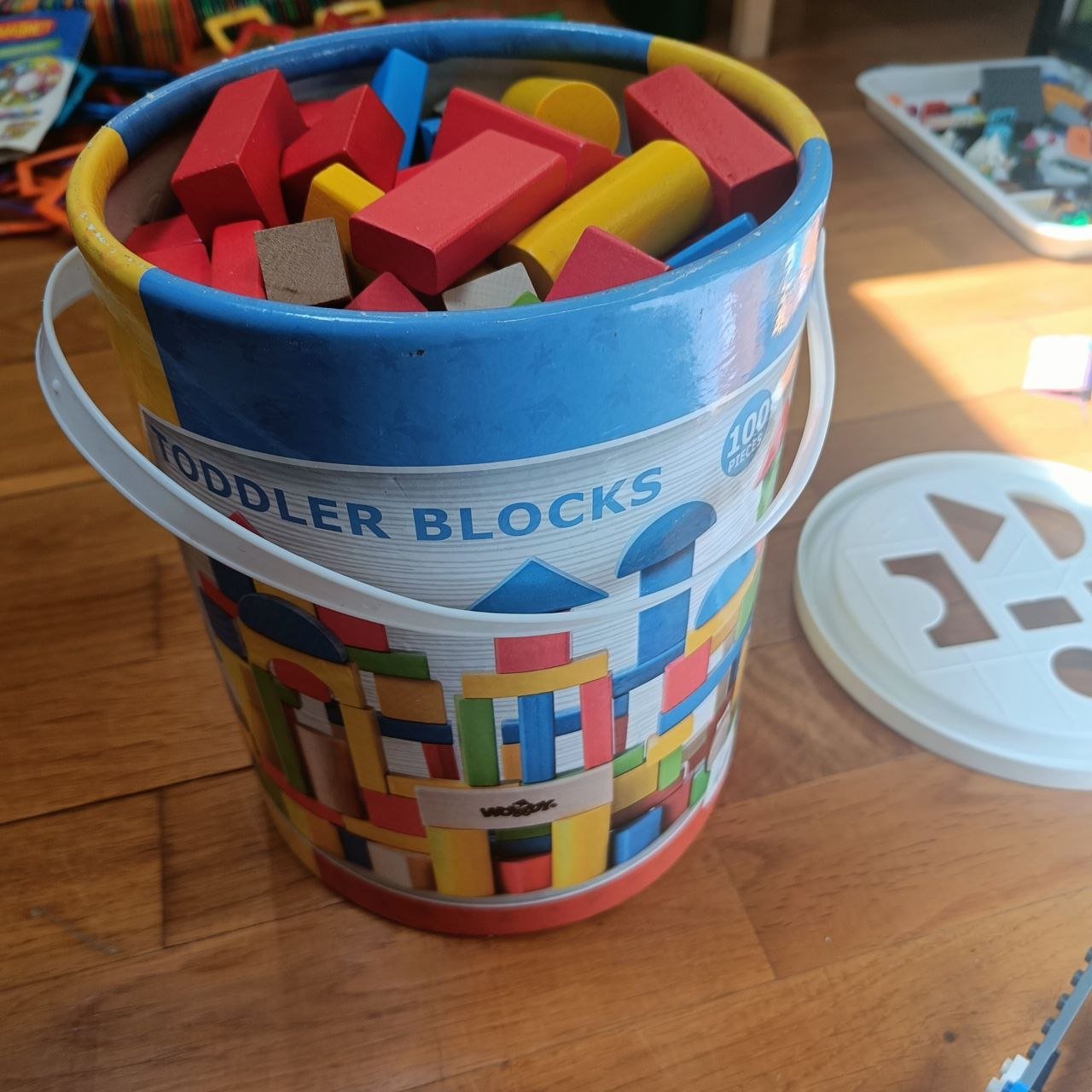Wooden blocks with sorter (multiple sets) — Novi Sad, Serbia