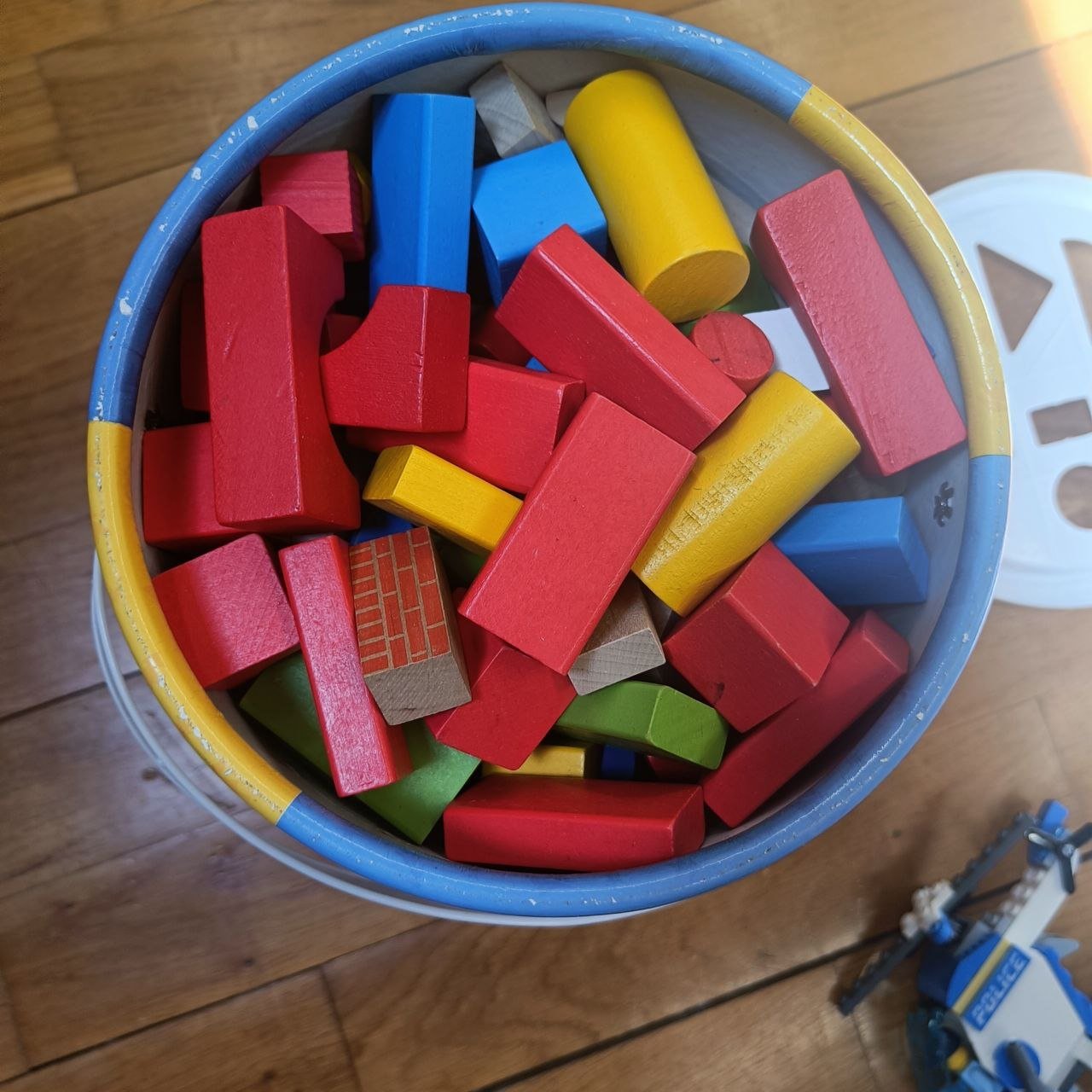 Wooden blocks with sorter (multiple sets) — Novi Sad, Serbia