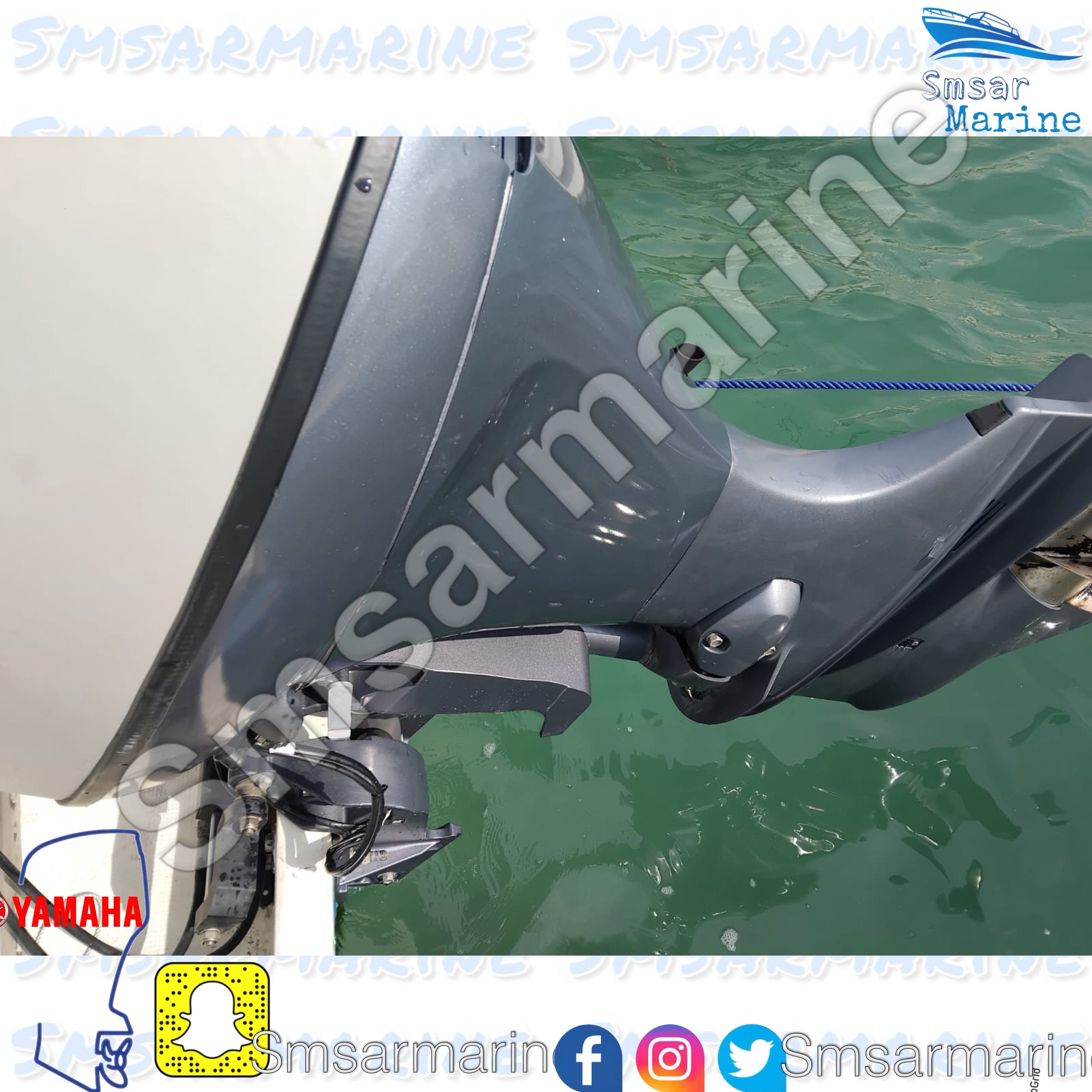 Мотор Yamaha 115 four-stroke 2024, 730 моточасов — б/у — Дубай, ОАЭ