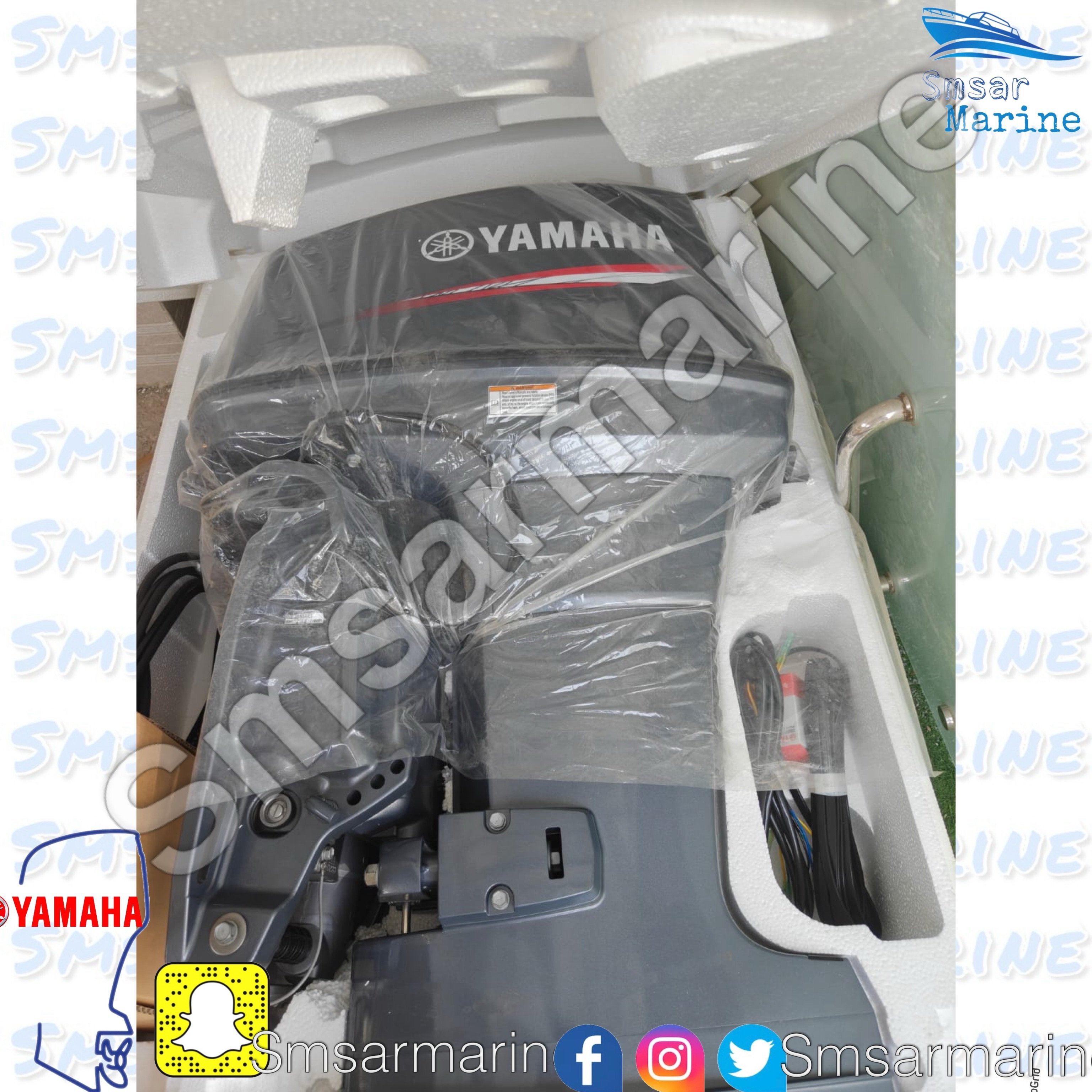 Yamaha 85 hp electric, long shaft, 2025 (2 pcs) — new — Dubai, UAE