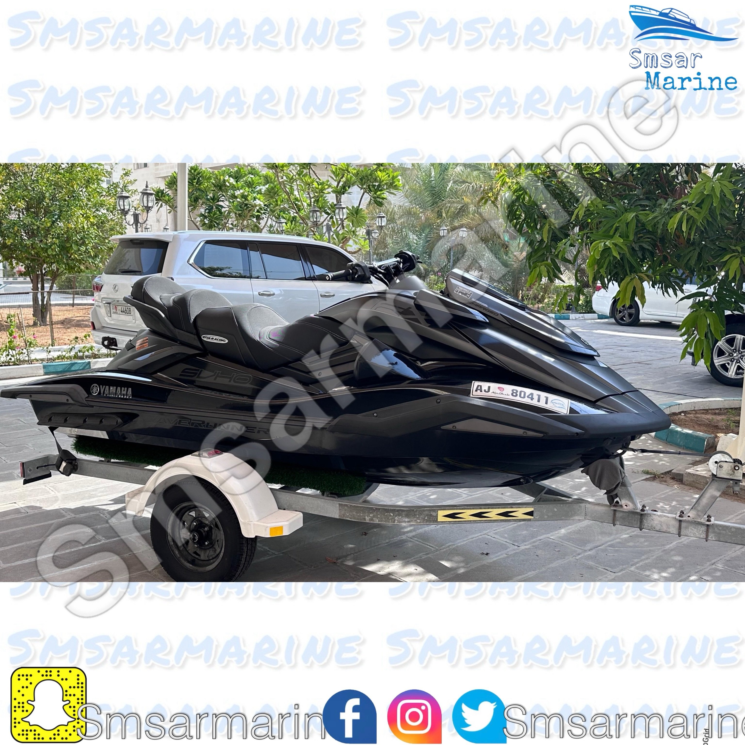 Yamaha FX 2021 jet ski, 380 hours — excellent — Dubai, UAE