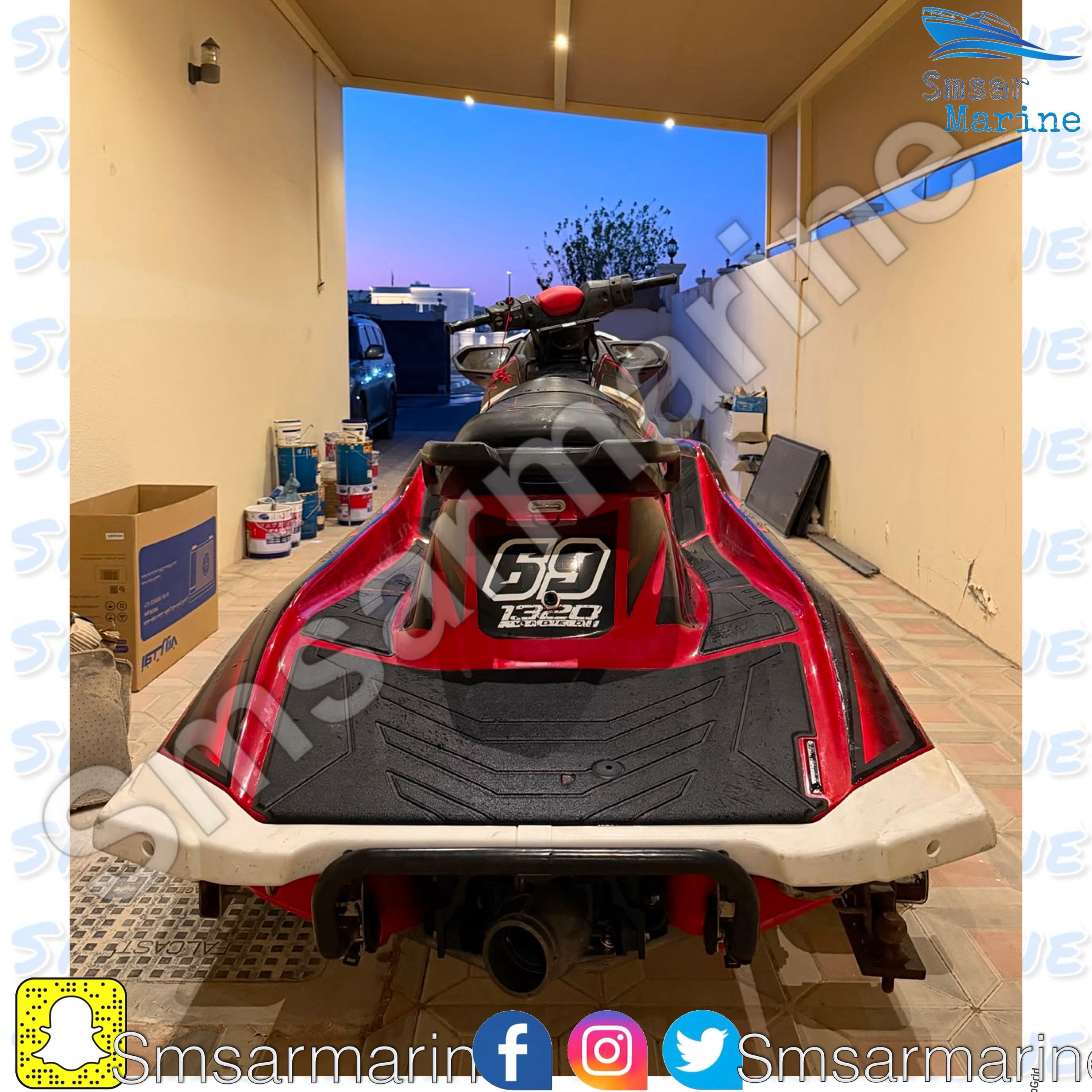 Yamaha GP1800 2018 jet ski, 255 hours — used — Abu Dhabi, UAE
