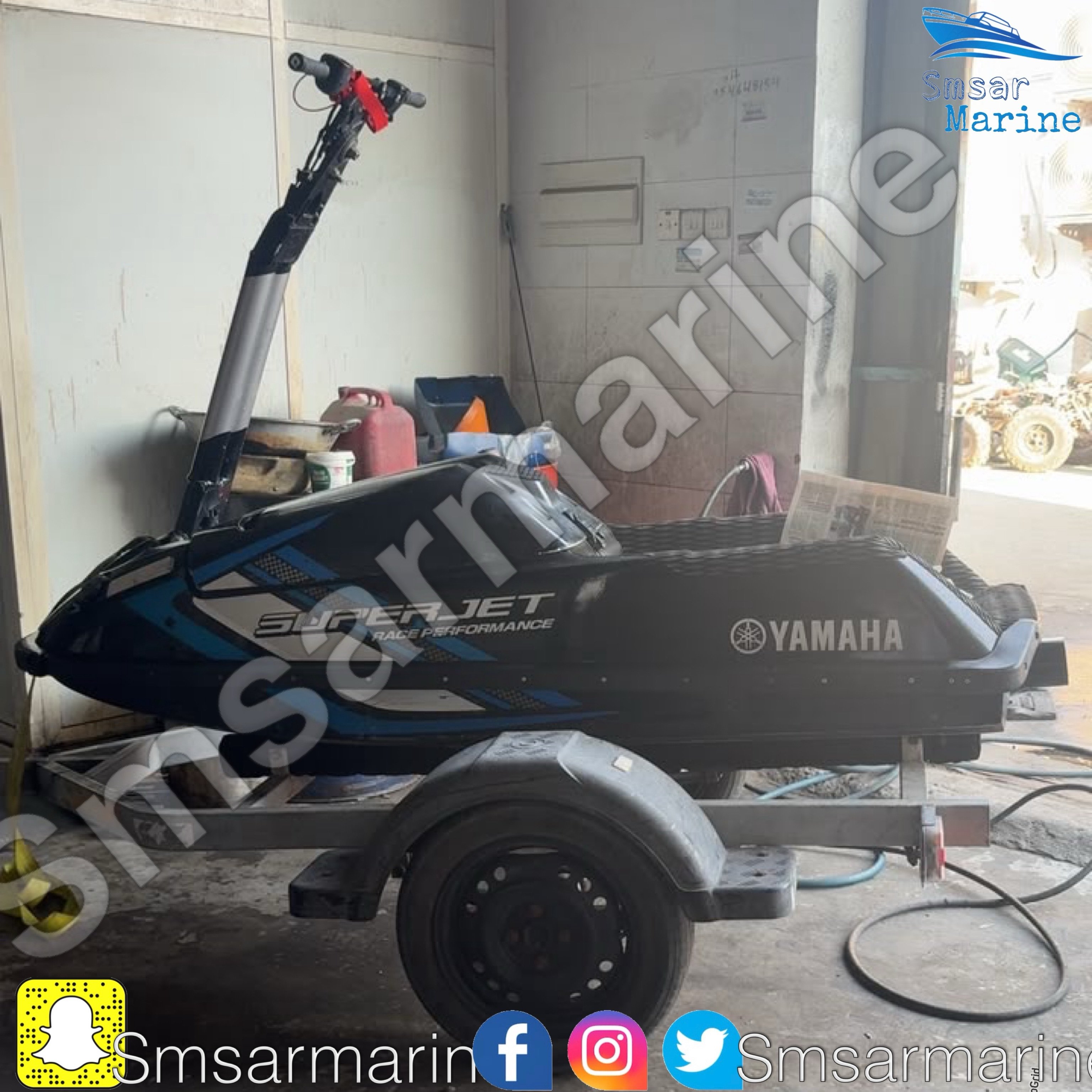 Yamaha SuperJet 700cc 2014 jet ski — used — Abu Dhabi, UAE