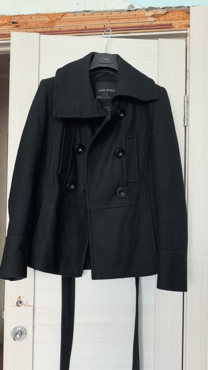 Куртка ZARA BASIC шерсть размер L — Москва, Россия Куртка ZARA BASIC шерсть размер L — отличное — Москва, Россия