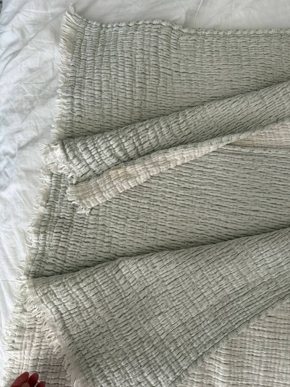 Плед Zara Home текстурный, новое состояние — new — Дубай, ОАЭ