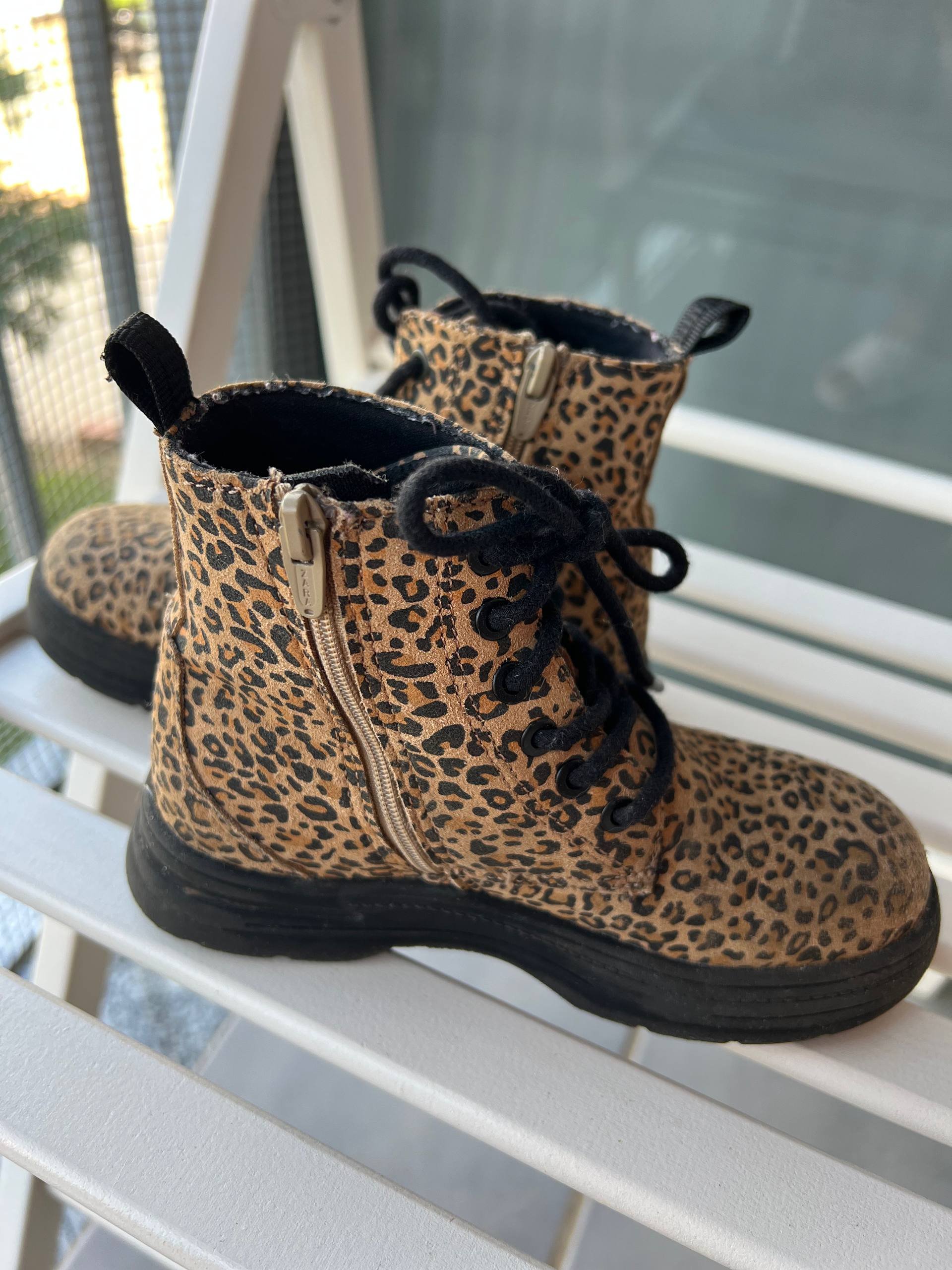 Zara leopard boots, size 26 — Valencia, Spain