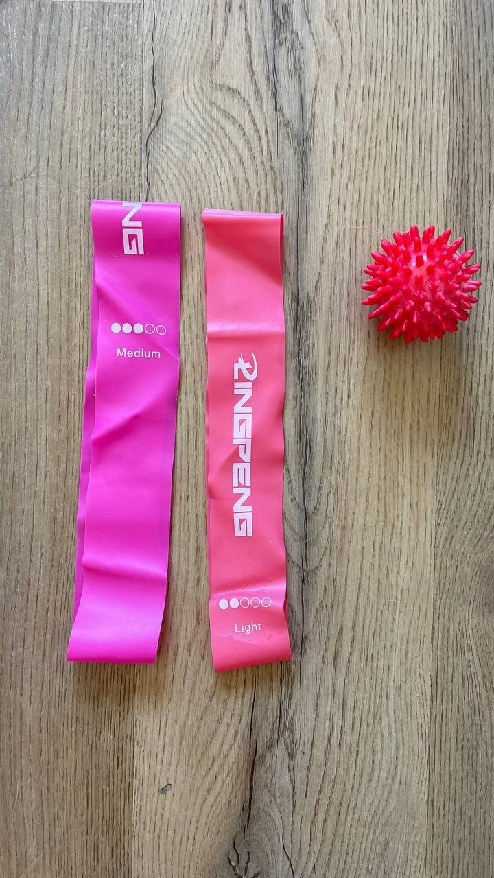 Спортивные резинки Zing (Light/Medium) и массажный мяч — Белград, Сербия Спортивные резинки Zing (Light/Medium) и массажный мяч — Белград, Сербия